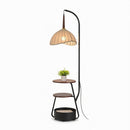 Soralith | Integrated Shelf Floor Lamp