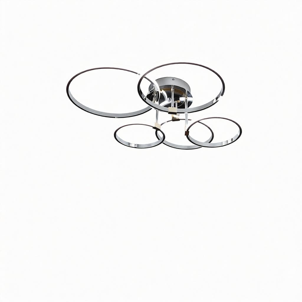 Lunex | Semi Flush Mounted Light - Detail View #8 | HomeCartel