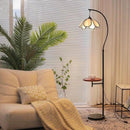 Faylira | Integrated Shelf Floor Lamp