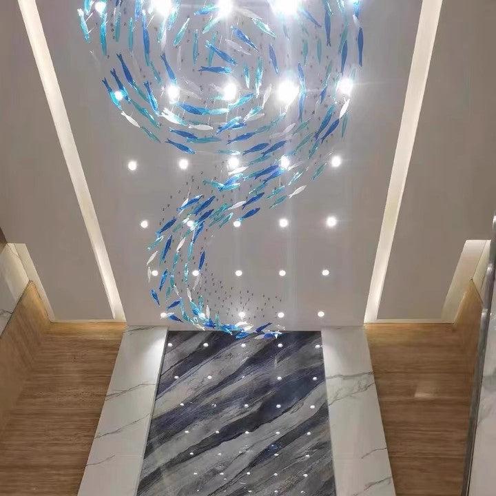 Composure | Modern LED Cluster Chandelier - Detail View #2 | HomeCartel