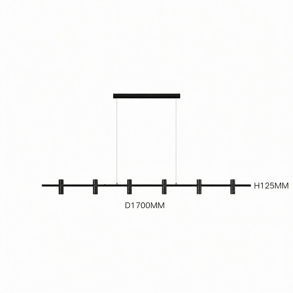 Aholt | Linear Chandelier - Detail View #5 | HomeCartel