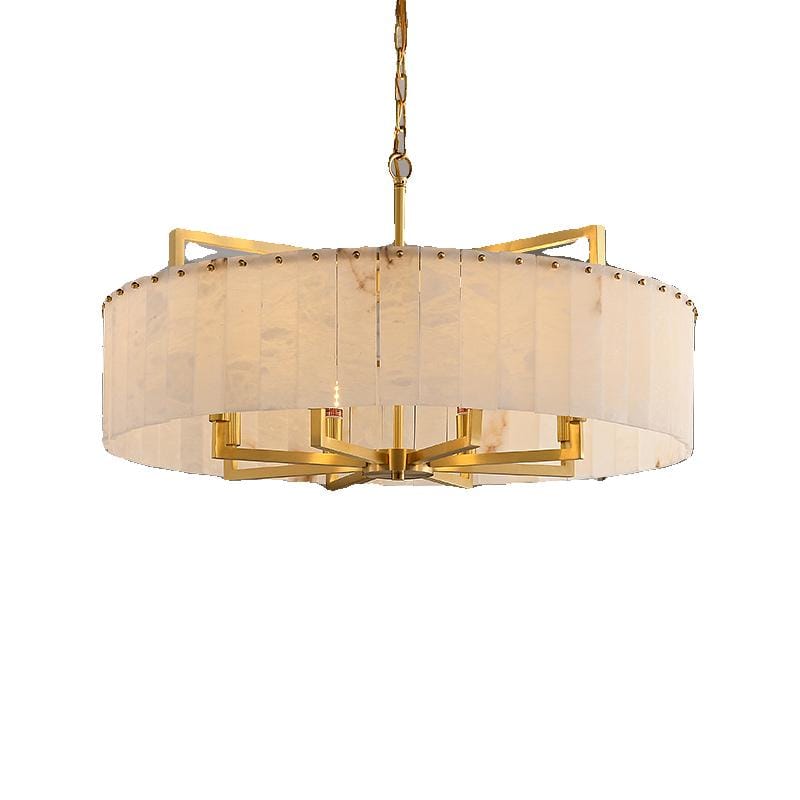 Norvethara | Alabaster Chandelier - Detail View #5 | HomeCartel
