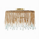 Clothar A | Semi Flush Mounted Light