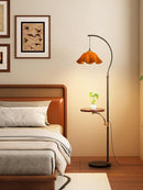 Gressyn B | Integrated Shelf Floor Lamp