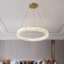 Olvenra Une | Alabaster Chandelier