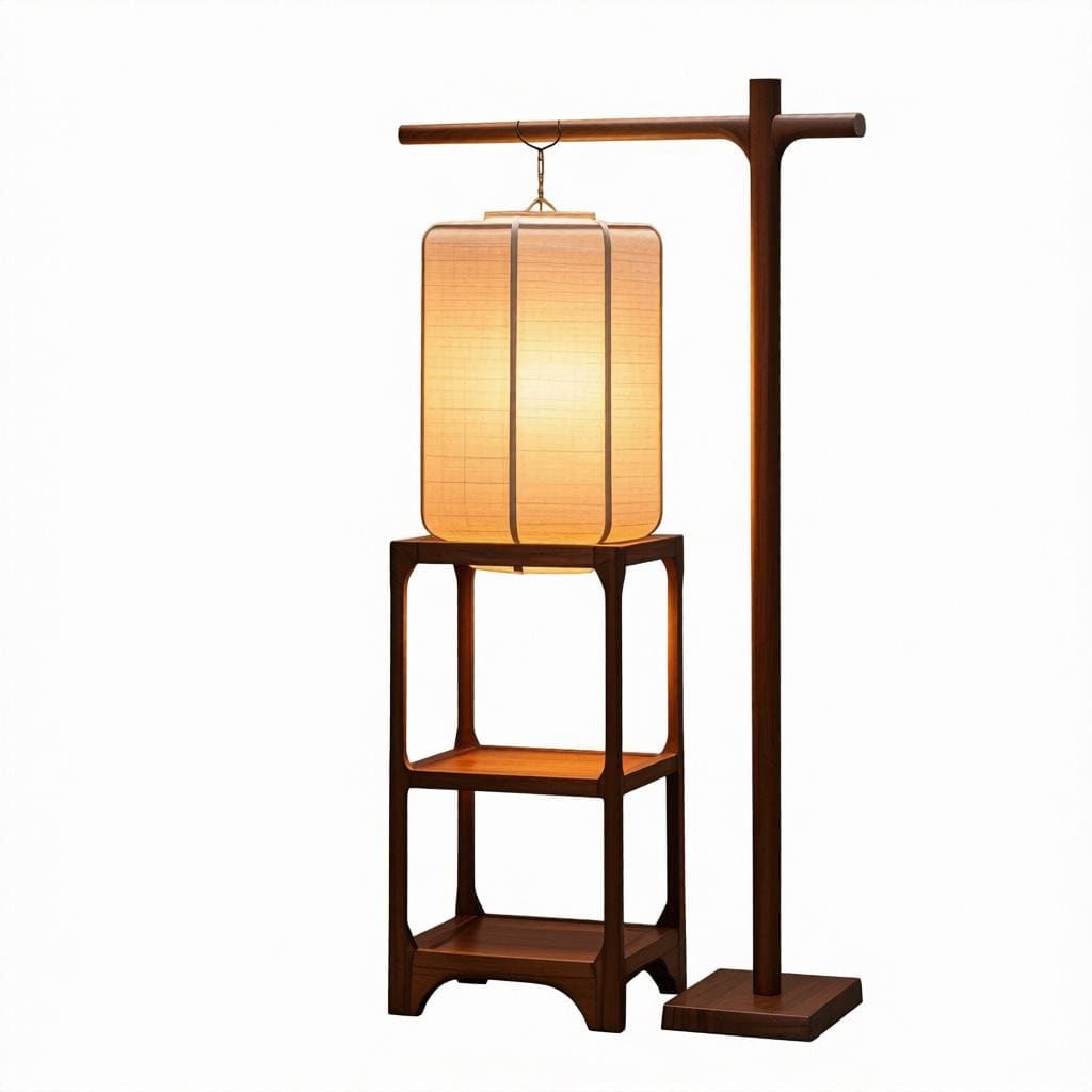Noventha D | Integrated Shelf Floor Lamp - Modern Floor Lamp | HomeCartel Philippines