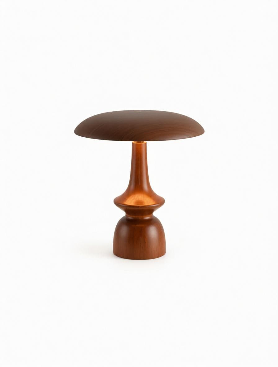 Lymelind | Wood Table Lamp - Detail View #3 | HomeCartel