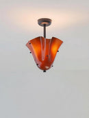 Lyrenveil A I Semi Flush Mounted Light