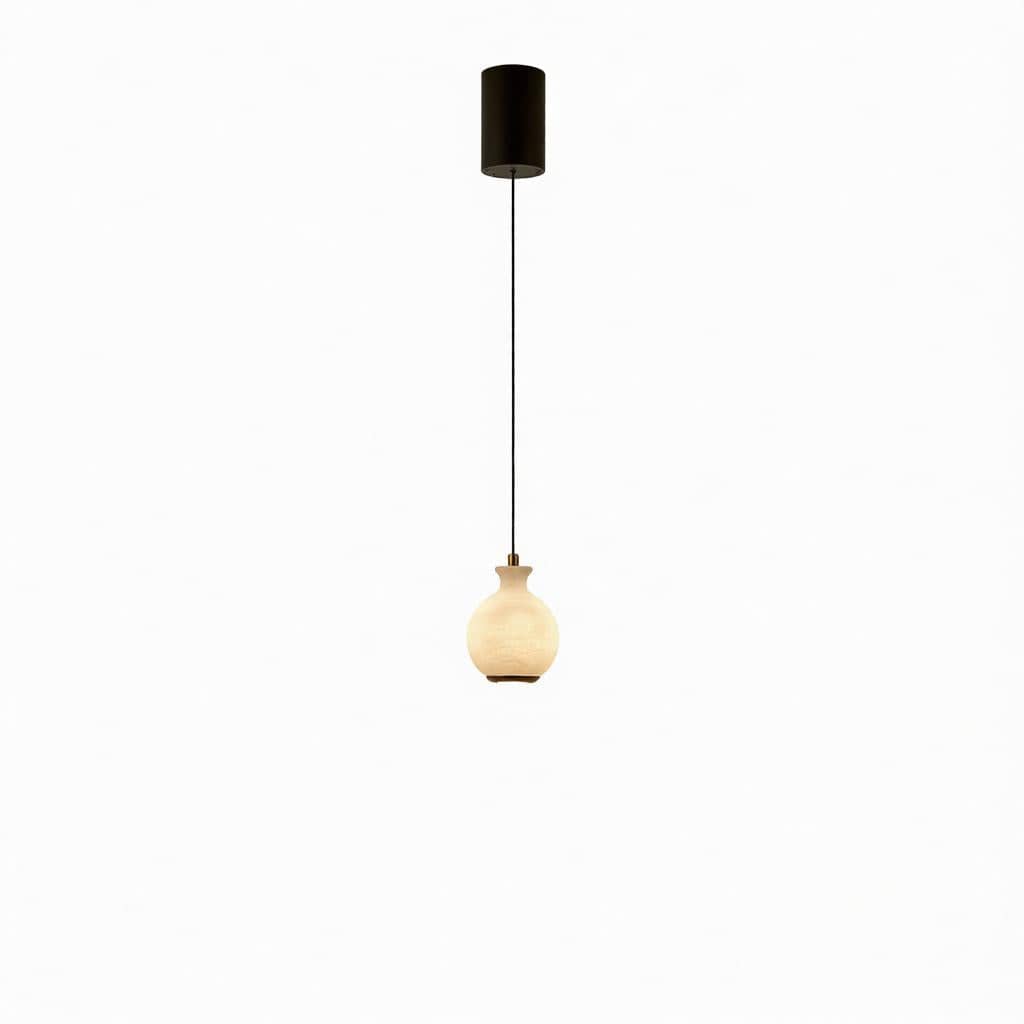 Krelvenstra | Alabaster Pendant Light - Detail View #10 | HomeCartel