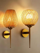 Telya | Rattan Wall Light