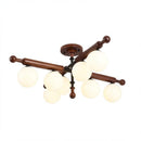 Jemin | Semi Flush Mounted Light