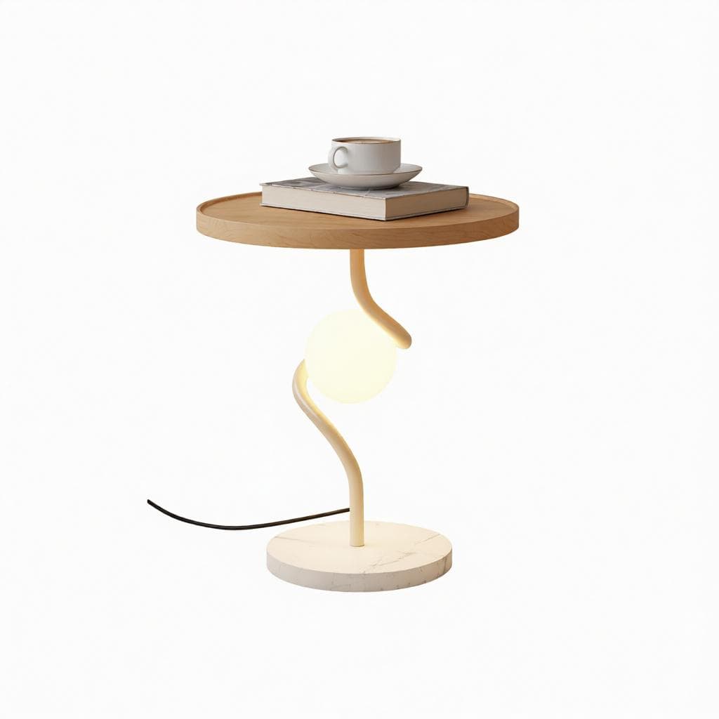 Jorvessa | Integrated Shelf Floor Lamp - Detail View #6 | HomeCartel
