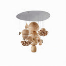 Orellian | Rattan Cluster Chandelier