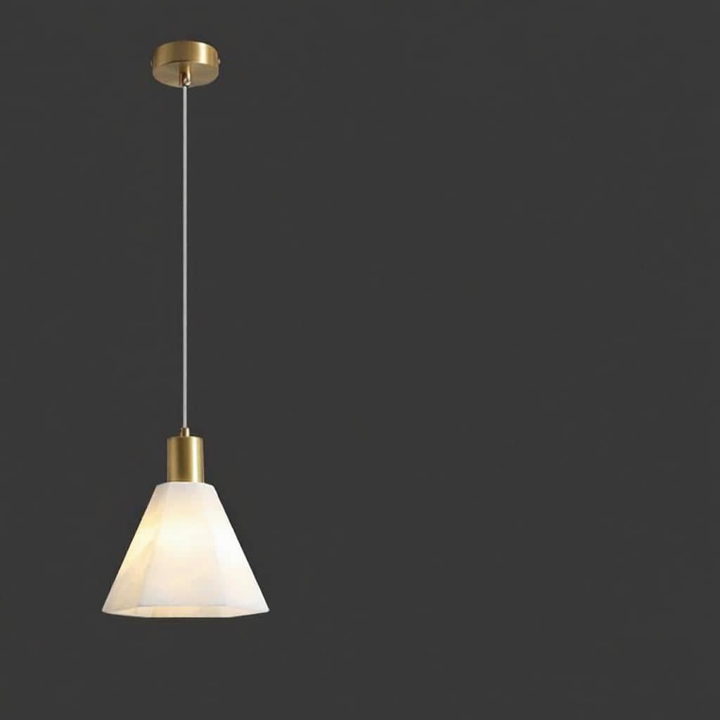 Ilyndil | Alabaster Pendant Light - Detail View #2 | HomeCartel