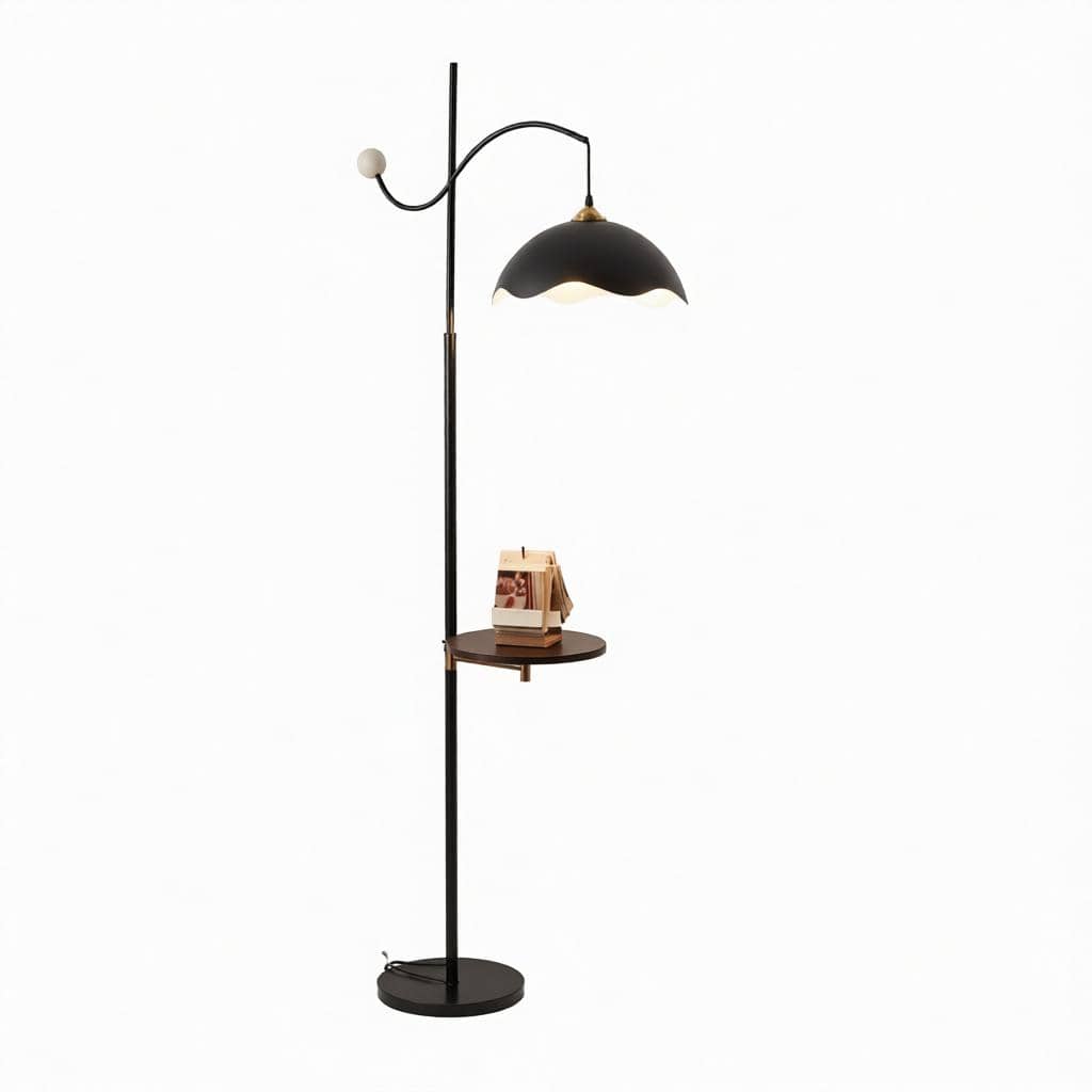 Brezelle B | Integrated Shelf Floor Lamp - Detail View #6 | HomeCartel