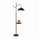 Brezelle B | Integrated Shelf Floor Lamp