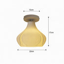 Halvern | Semi Flush Mounted Light