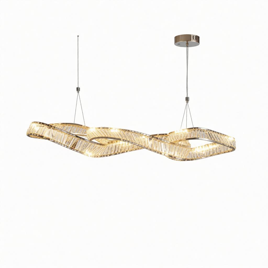 Olig | Linear Chandelier - Detail View #2 | HomeCartel
