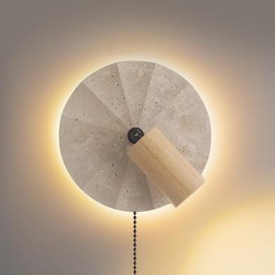Arlinne Deux | Travertine Wall Light