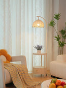 Zynelle B | Integrated Shelf Floor Lamp