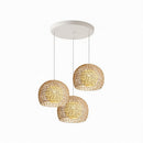 Fendriel B | Rattan Cluster Chandelier