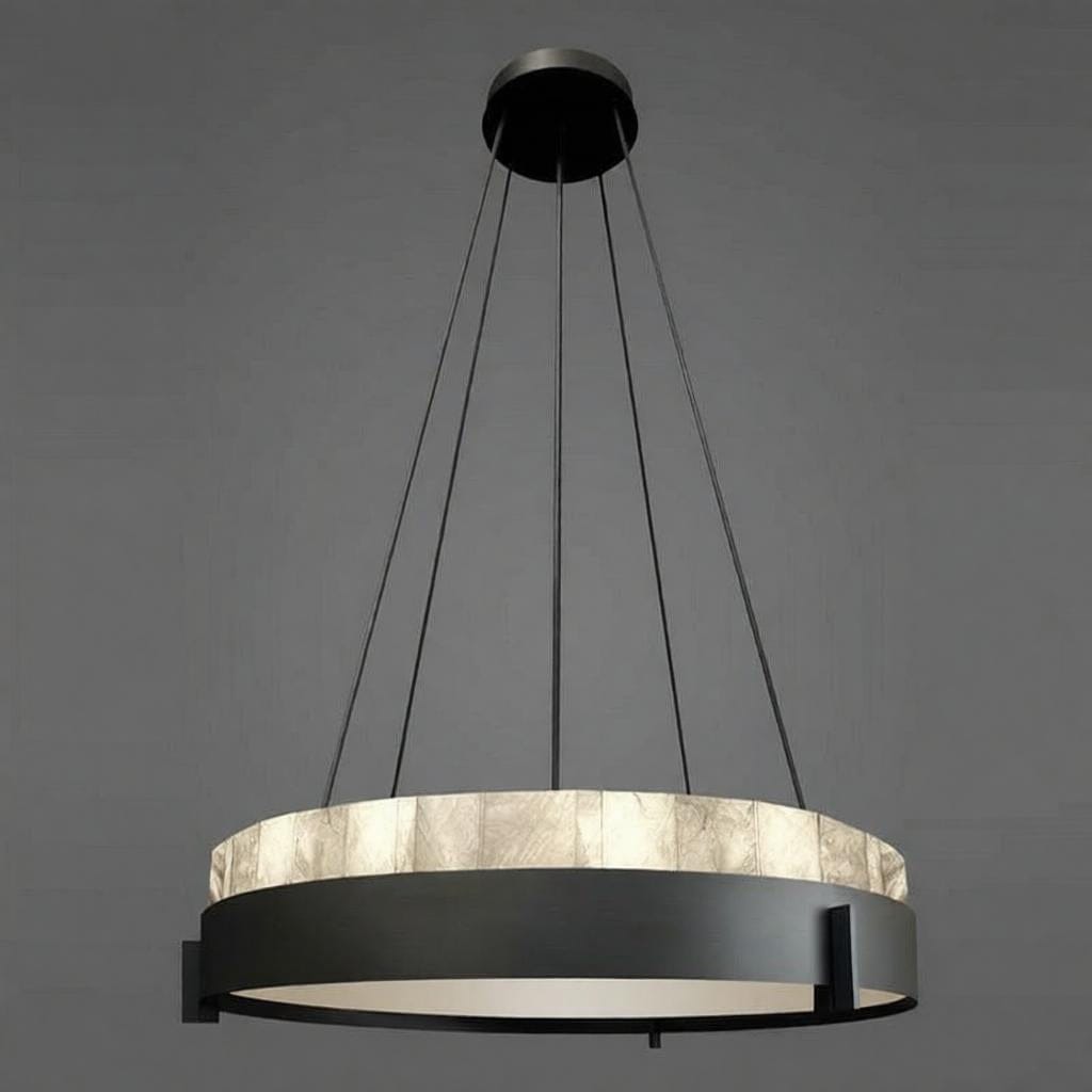 Brist | Drum Chandelier - Detail View #2 | HomeCartel