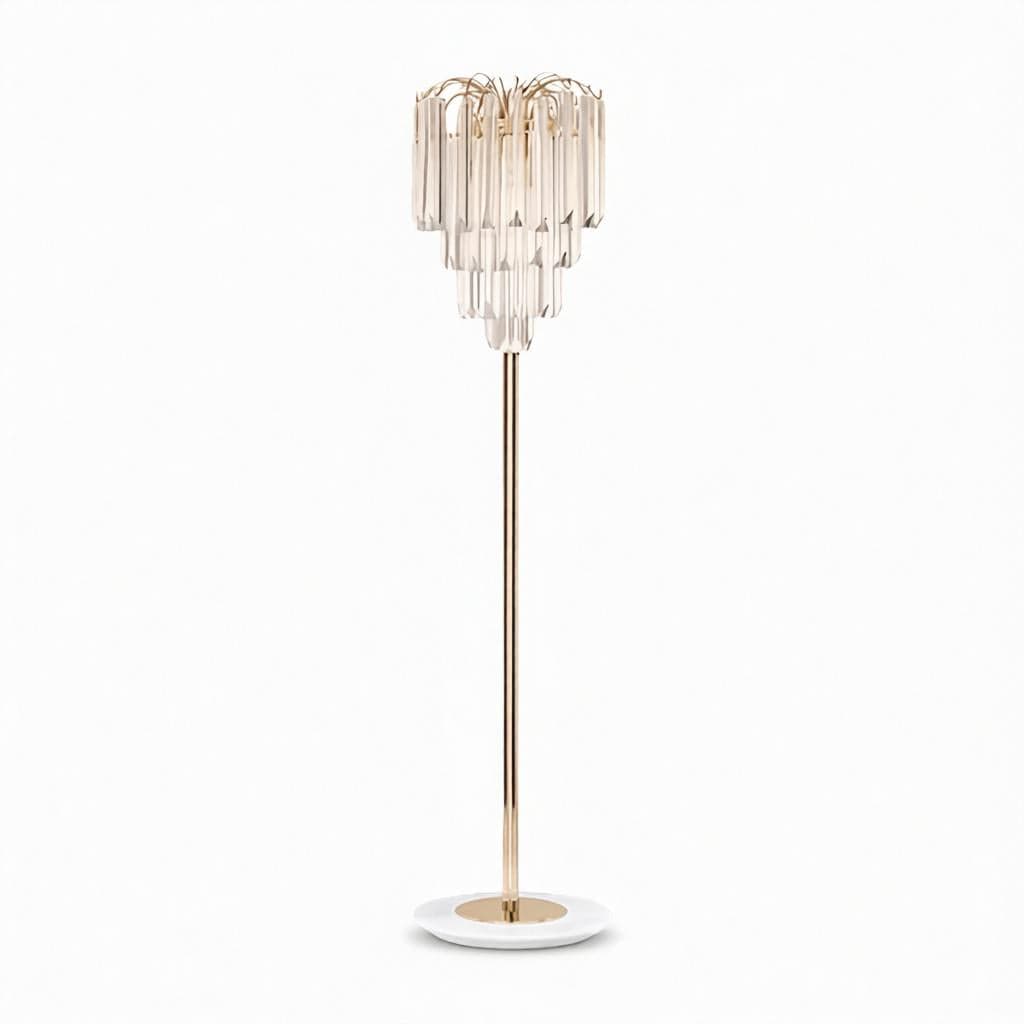 Kairieth I Crystal Floor Lamp - Detail View #2 | HomeCartel