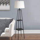 Luvienne | Integrated Shelf Floor Lamp