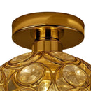 Giustina | Semi Flush Mounted Light