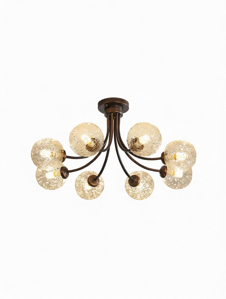 Velinnia | Semi Flush Mounted Light - Detail View #8 | HomeCartel
