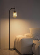 Riselune | Integrated Shelf Floor Lamp