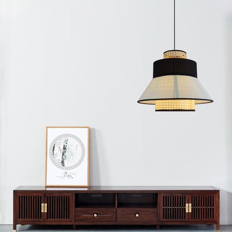 Mati | Boho Rattan Soliya Pendant Lamp