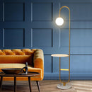 Cenyssa A | Integrated Shelf Floor Lamp