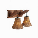 Aeris | Rattan Wall Light