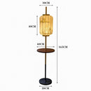 Norelis | Integrated Shelf Floor Lamp