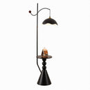 Brezelle A | Integrated Shelf Floor Lamp