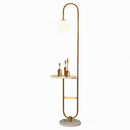 Cenyssa A | Integrated Shelf Floor Lamp