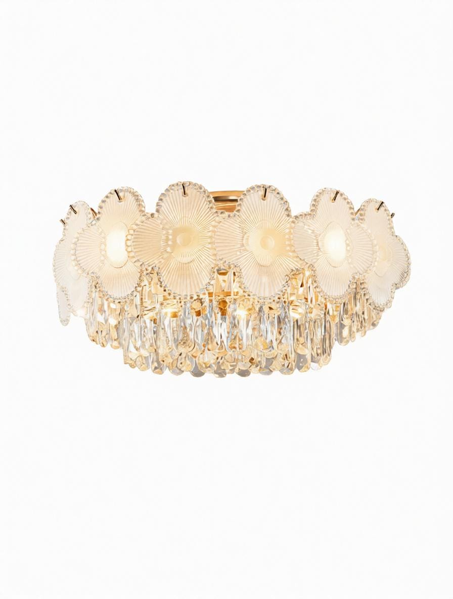 Halenris | Semi Flush Mounted Light - Detail View #4 | HomeCartel