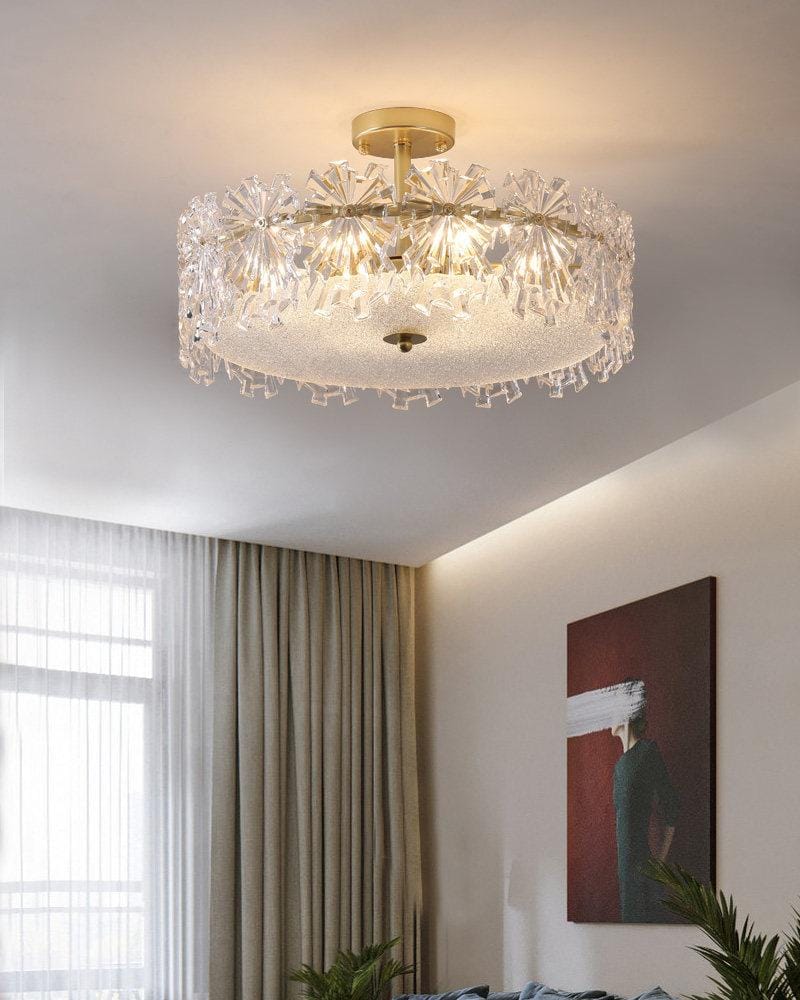 Drevynne | Semi Flush Mounted Light - Detail View #2 | HomeCartel