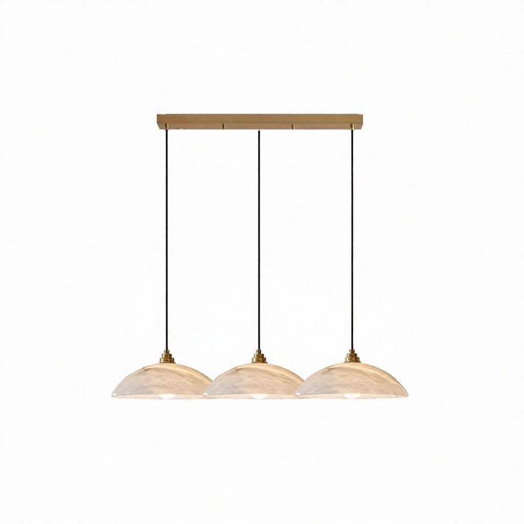 Ulventhrix B | Linear Alabaster Pendant Light - Home Cartel ®
