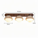Miravel | Travertine Bathroom Light
