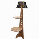 Melvarae | Integrated Shelf Floor Lamp