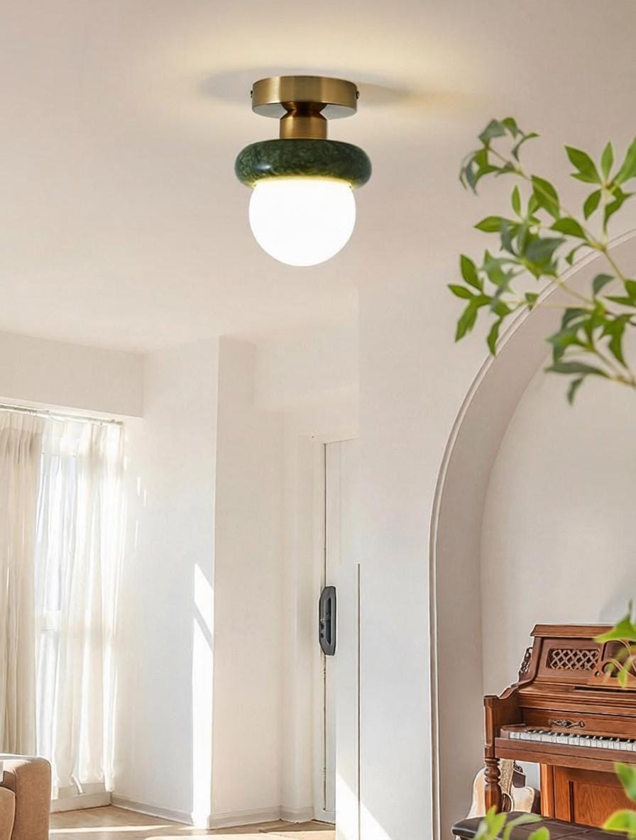 Wendall | Semi Flush Mounted Light - Detail View #2 | HomeCartel