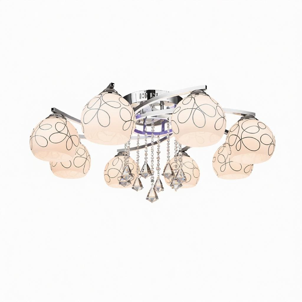 Pennric Deux | Semi Flush Mounted Light - Detail View #2 | HomeCartel