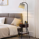 Aesmera B | Integrated Shelf Floor Lamp