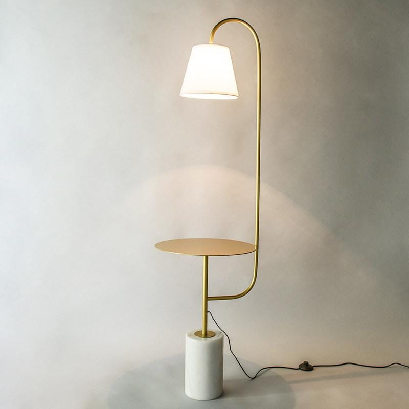 Elaneth B | Integrated Shelf Floor Lamp - Detail View #2 | HomeCartel