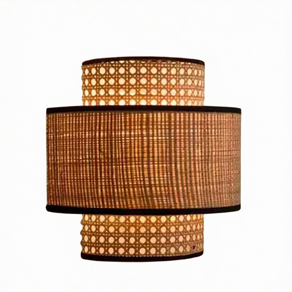 Laelindra | Rattan Wall Light - Detail View #2 | HomeCartel