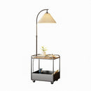Qirellia B | Integrated Shelf Floor Lamp