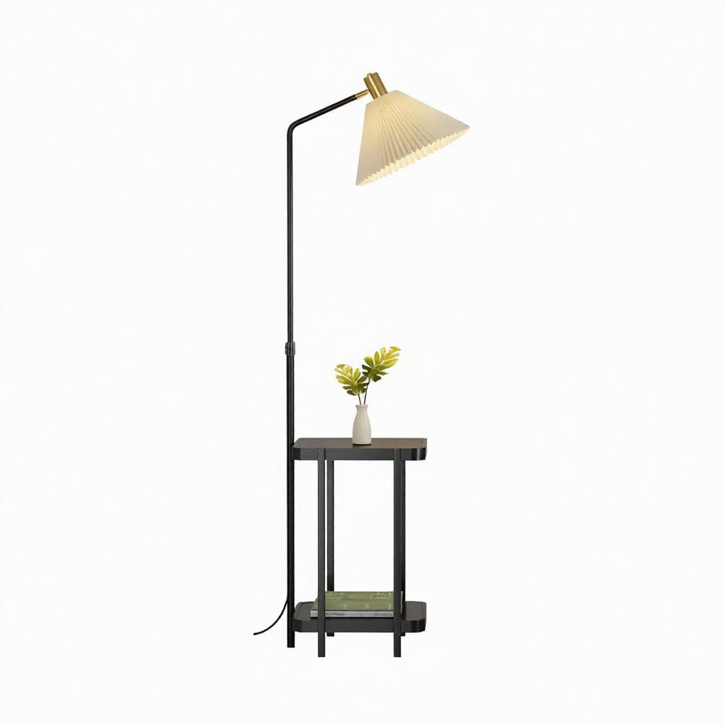 Jorevia | Integrated Shelf Floor Lamp - Detail View #5 | HomeCartel