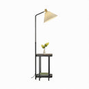 Jorevia | Integrated Shelf Floor Lamp